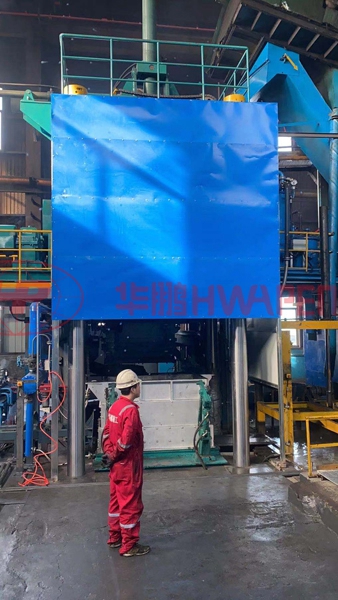 HP-EVC800 Series Green Anode Press Vibrocompactor HP-EVC800 Series Green Anode Press Vibrocompactor