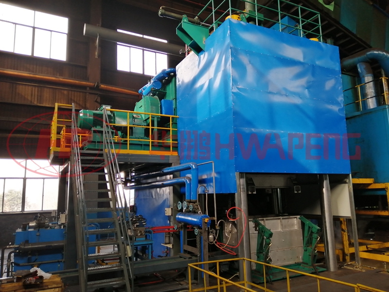 HP-EVC800 Series Green Anode Press Vibrocompactor HP-EVC800 Series Green Anode Press Vibrocompactor