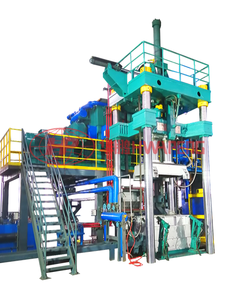 HP-EVC800 Series Green Anode Press Vibrocompactor HP-EVC800 Series Green Anode Press Vibrocompactor