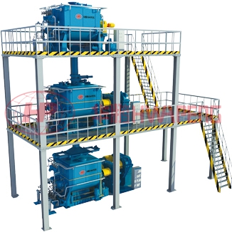 HP-H(H)KC Series High Efficient Preheating Kneading Cooling System