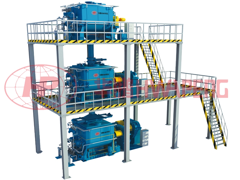 HP-H(H)KC Series High Efficient Preheating Kneading Cooling System HP-H(H)KC Series High Efficient Preheating Kneading Cooling System