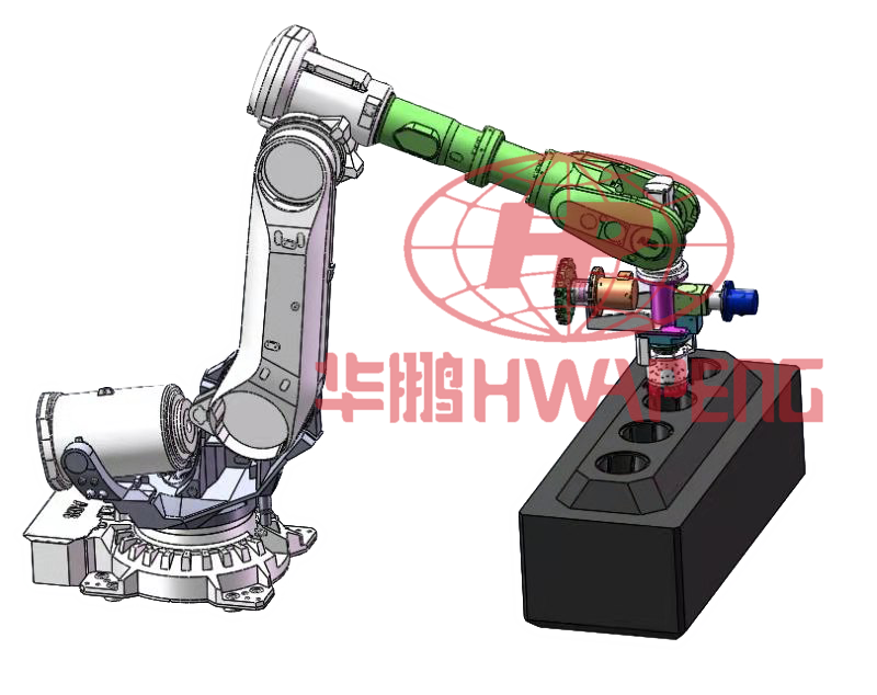 AIV-CS Baked anode blocks cleaning robot AIV-CS Baked anode blocks cleaning robot