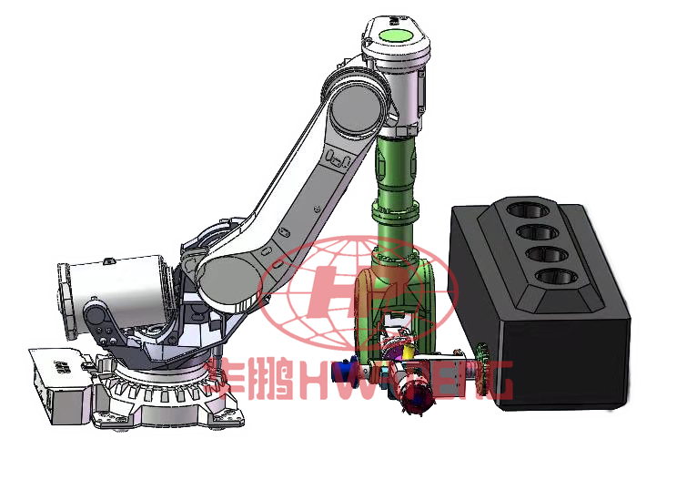 AIV-CS Baked anode blocks cleaning robot AIV-CS Baked anode blocks cleaning robot